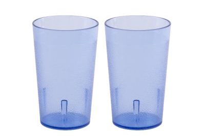 Blue cold drink plastic cup (5)