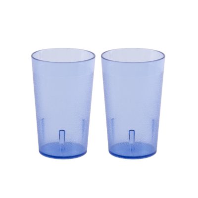 Blue cold drink plastic cup (5)