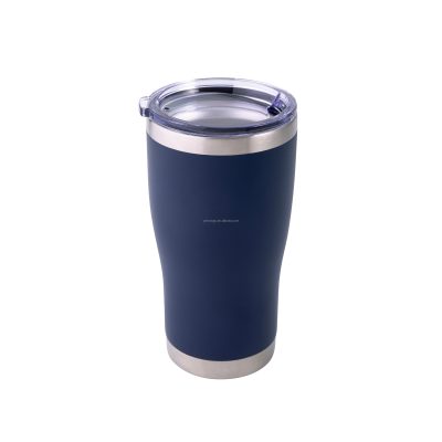 Dark blue insulated stainless steel cup (3)