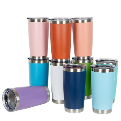 Double layer vacuum insulated stainless steel cup (4)