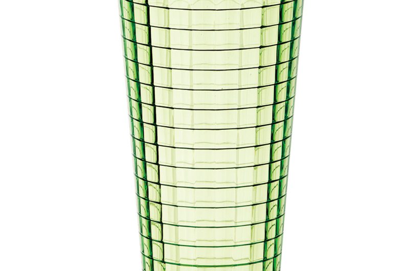 Grid texture decorative plastic cup (3)