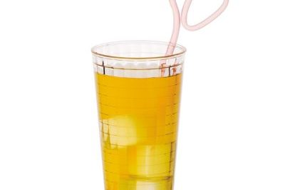 Grid texture decorative plastic cup (4)