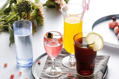 Household transparent plastic water cup (5)