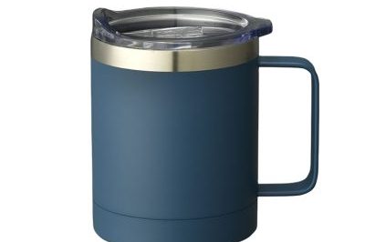 Red premium stainless steel mug (2)