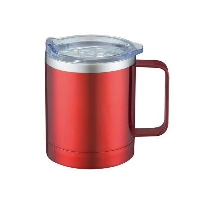 Red premium stainless steel mug (4)