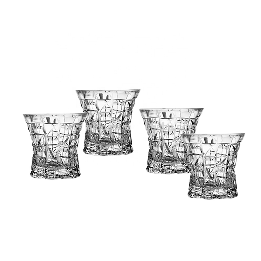 Retro elegant handmade glass cup (6)