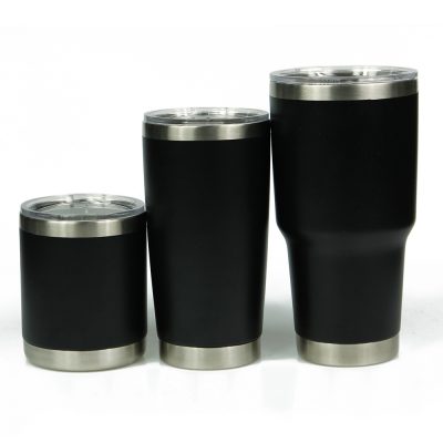 Stainless steel vacuum flasks in various sizes (5)