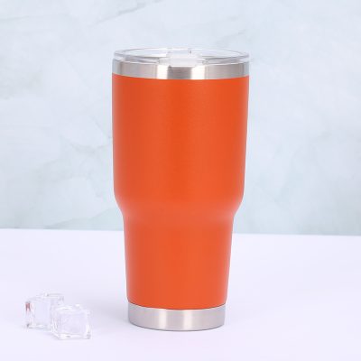 Wholesale double layer color stainless steel mug (5)